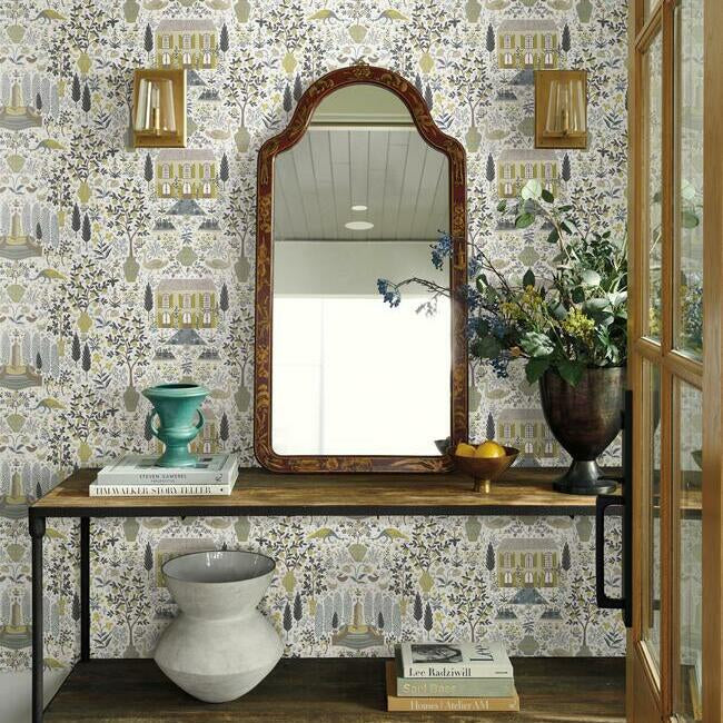 Bathroom wallpaper 