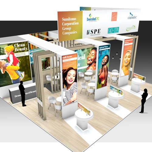 sumitomo trade show booth